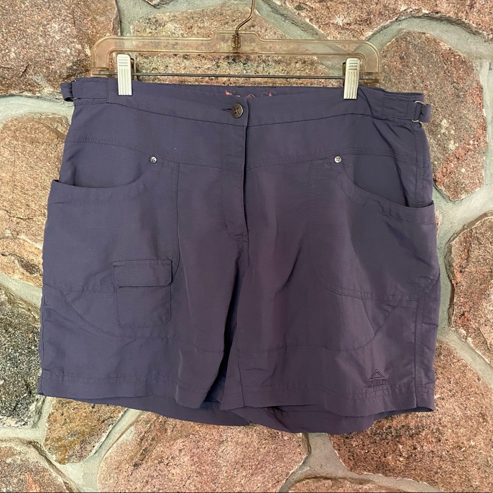 McKinley blue hiking shorts.
